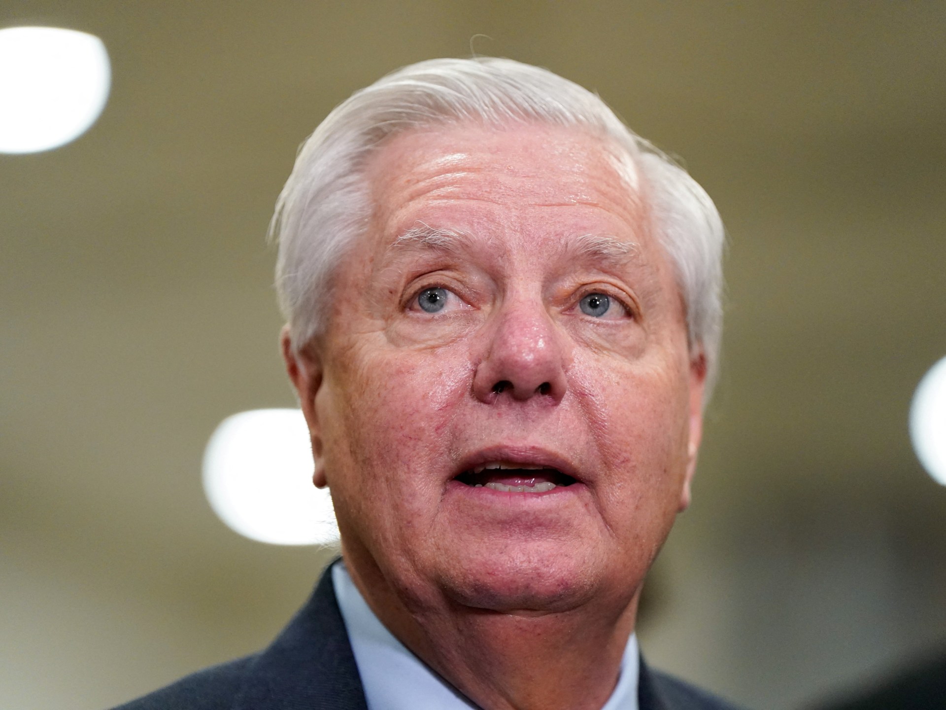 A senadora norte-americana Lindsey Graham falece