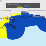 Alertas de tempestade tropical para Bertha. -CNNTempo
