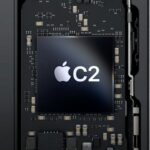 A mudança dos chips de rádio da Apple provavelmente levará mais cinco anos, sugere acordo com a Broadcom | Renderização do chip C2 mostrada