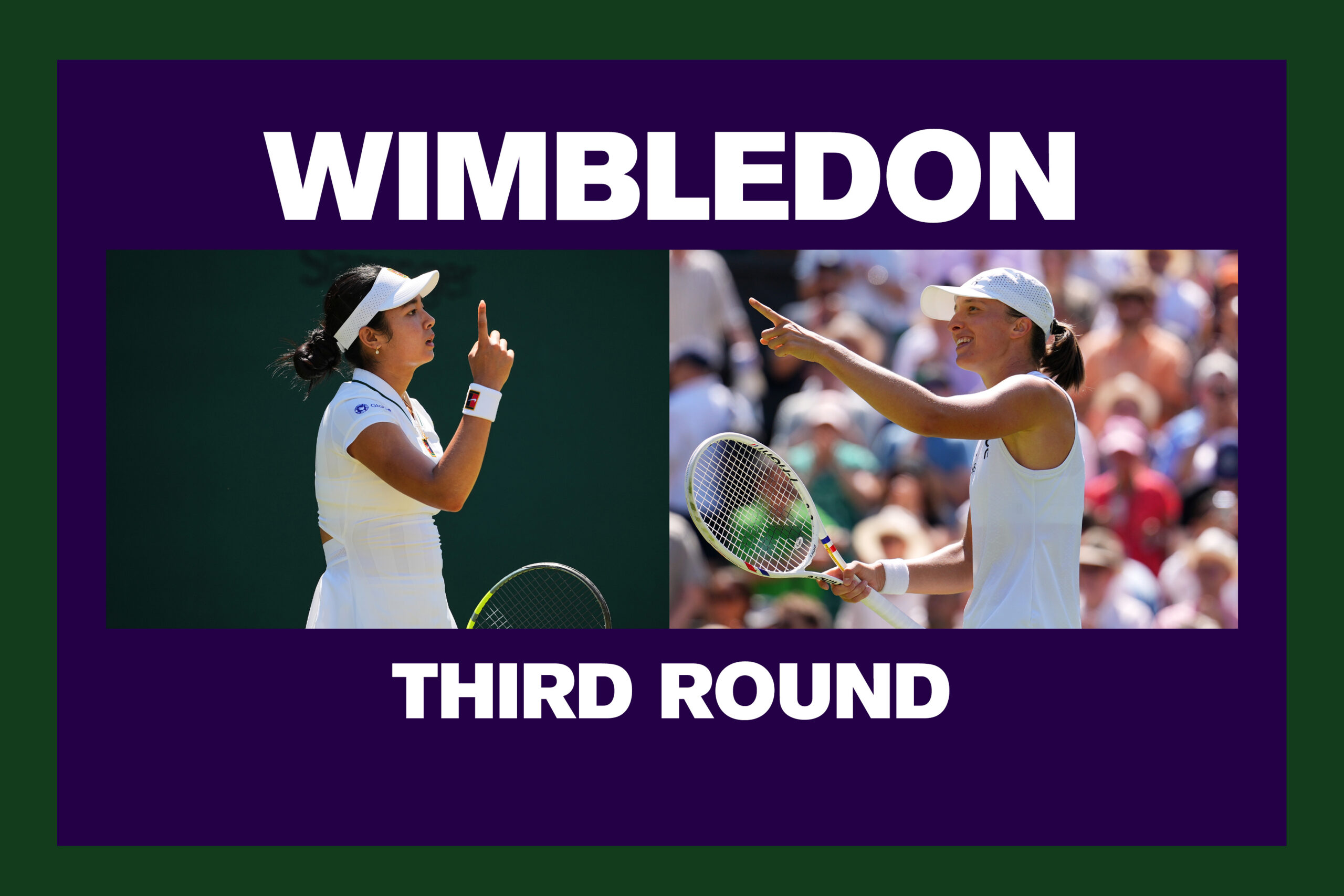 ATUALIZAÇÕES AO VIVO: Alex Eala continua sua campanha no Campeonato de Wimbledon de 2026 contra a atual campeã Iga Swiatek na terceira rodada.