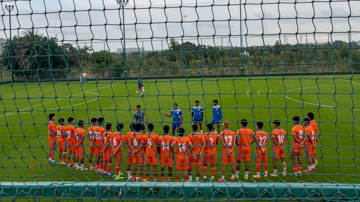 Acampamento sub-20 da Índia em andamento para as eliminatórias da Copa da Ásia; 15 jogadores liberados para a turnê juvenil do RFDL no Japão