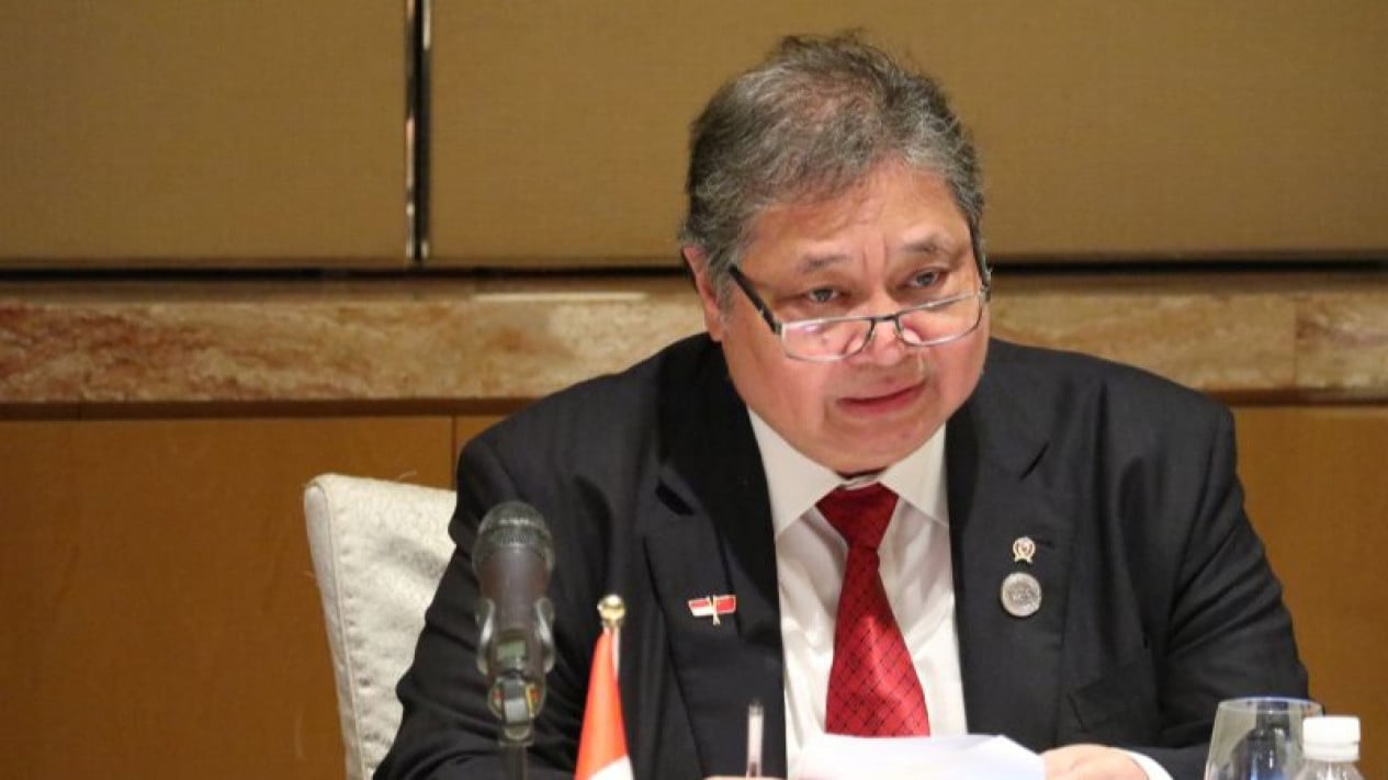 Airlangga Tegaskan Indonésia Netral dalam Digital AI, Tak Berpihak ke AS Maupun China