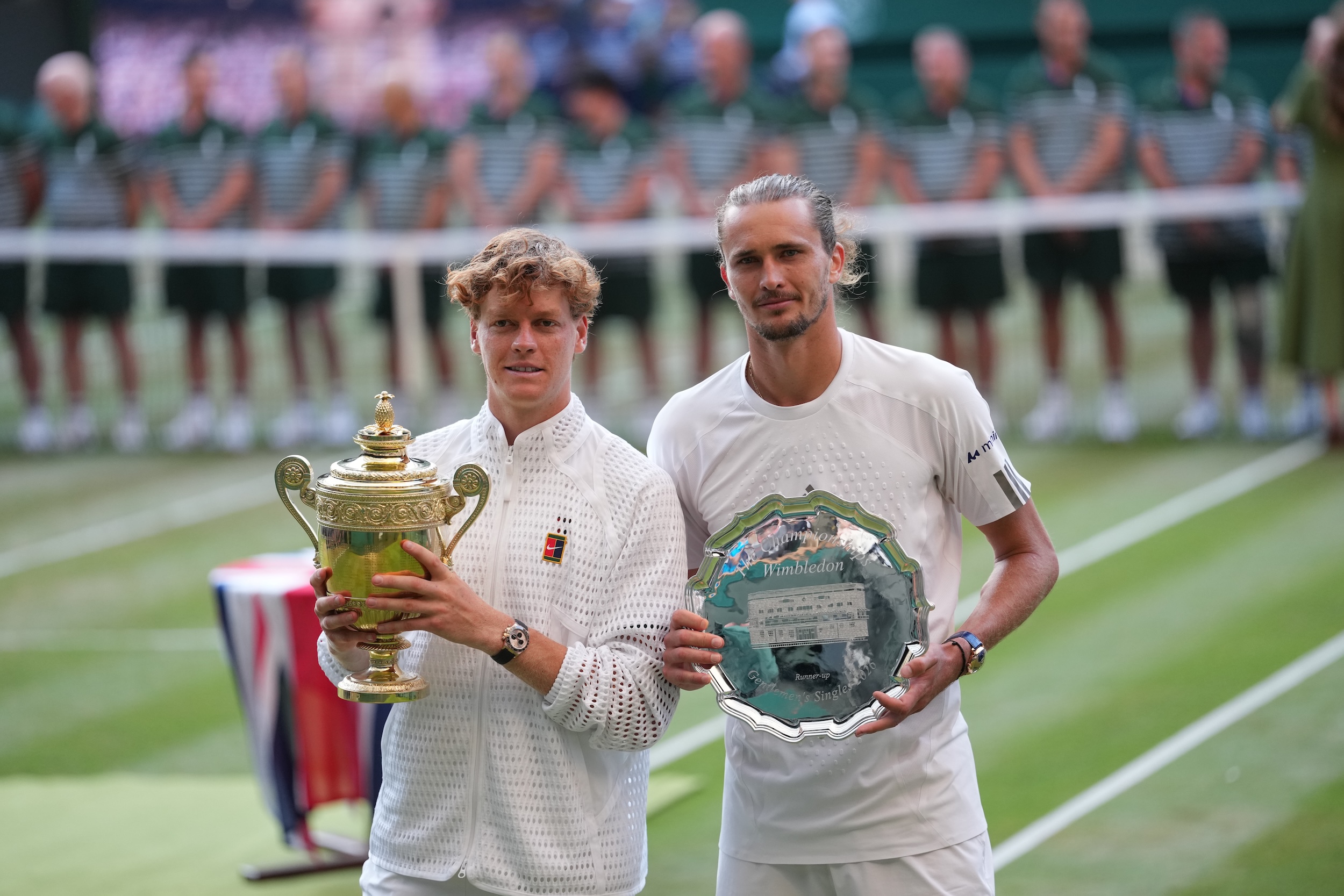 Jannik Sinner x Alexander Zverev final de Wimbledon 2026