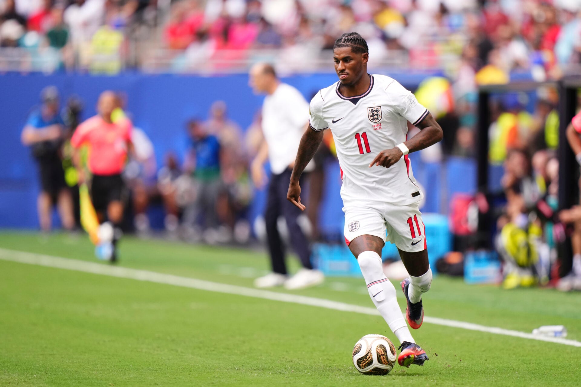 Analisando o desempenho de Marcus Rashford na vitória da Inglaterra por 6 a 4 sobre a França