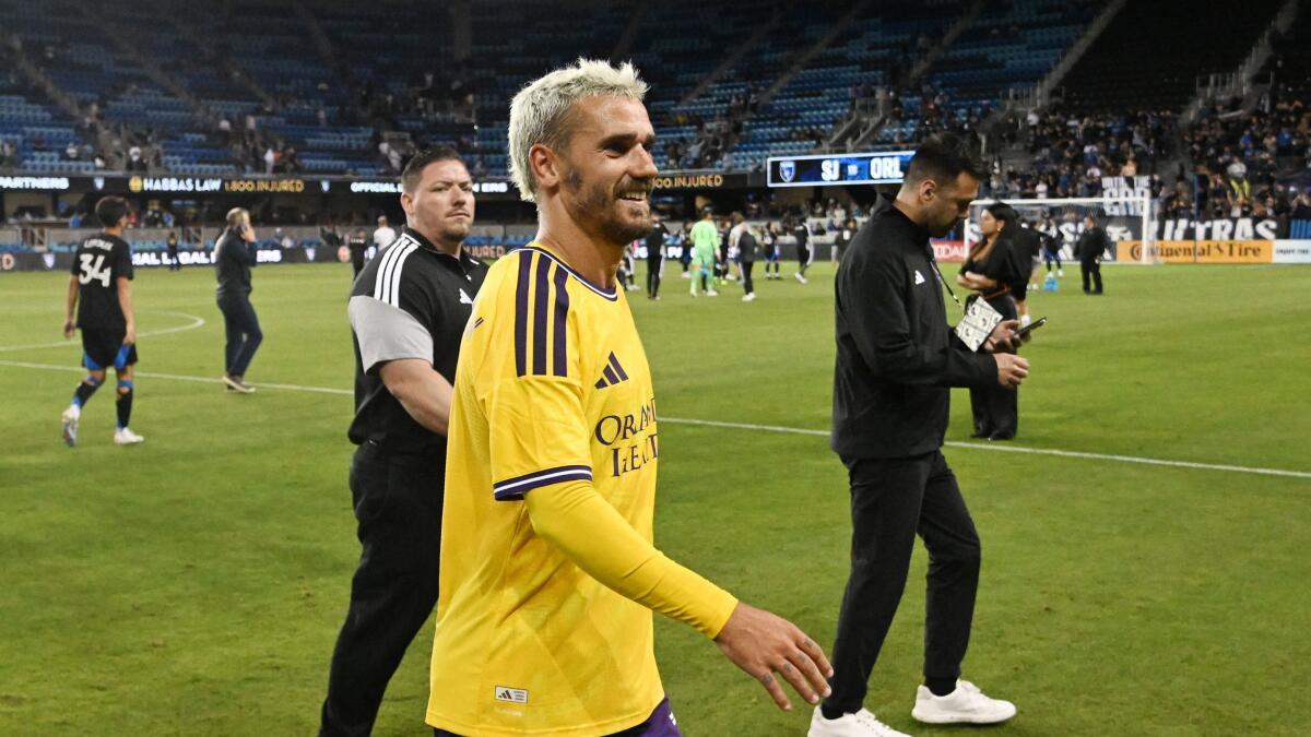 Antoine Griezmann marca na estreia na MLS na vitória do Orlando City sobre o San Jose Earthquakes por 4 a 0