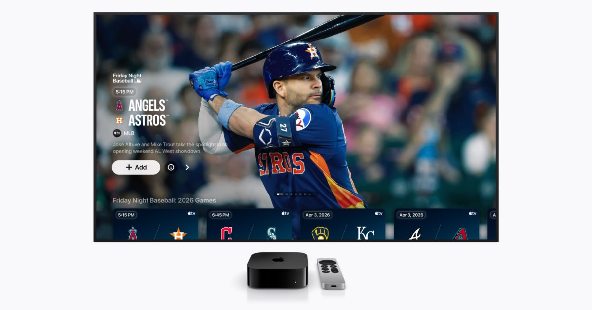 Apple TV revela programação de 'Friday Night Baseball' de agosto