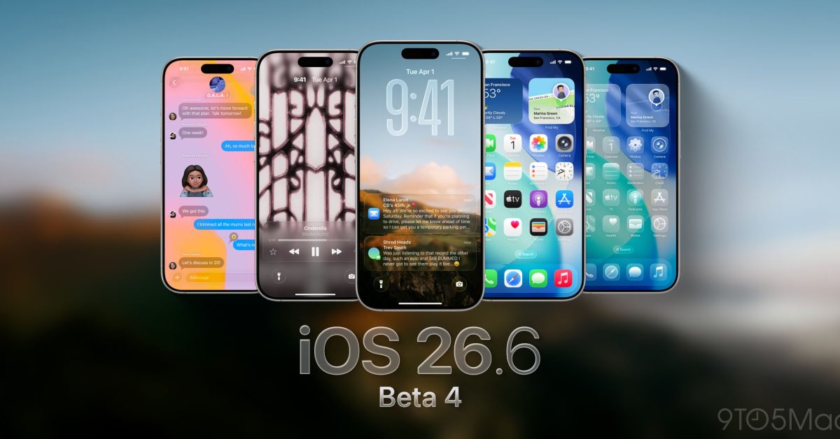 iOS 26.6 beta 4