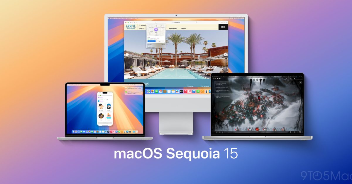 Herói do macOS Sequoia 15