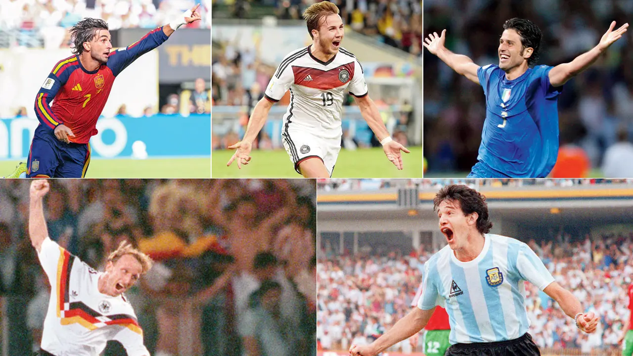 Aqui estão cinco jogadores que marcaram gols no final do jogo para ajudar seus times a se tornarem campeões do WC