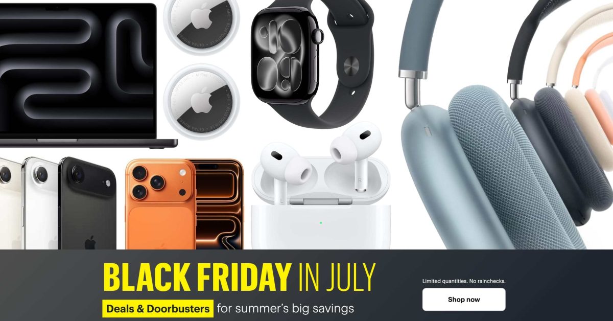 As melhores ofertas da Apple na ‘Black Friday em julho’: $ 50 de desconto no AirPods Pro, $ 400 de desconto no MacBook Pro e mais