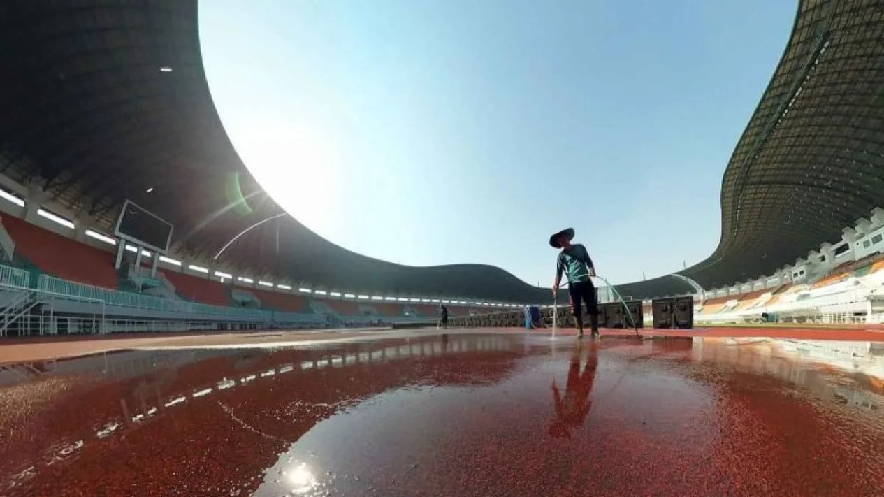 Atap Stadion Pakansari Sempat Rusak Diterjang Angin, Kini Siap Gelar Laga Timnas Indonésia di Piala AFF 2026