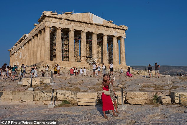 A Acrópole de Atenas (foto de arquivo)