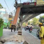 Atualização Kemacetan Usai JPO Tendean Ditabrak Truk Crane, Antrean Mengular di Senopati hingga Rasuna Said