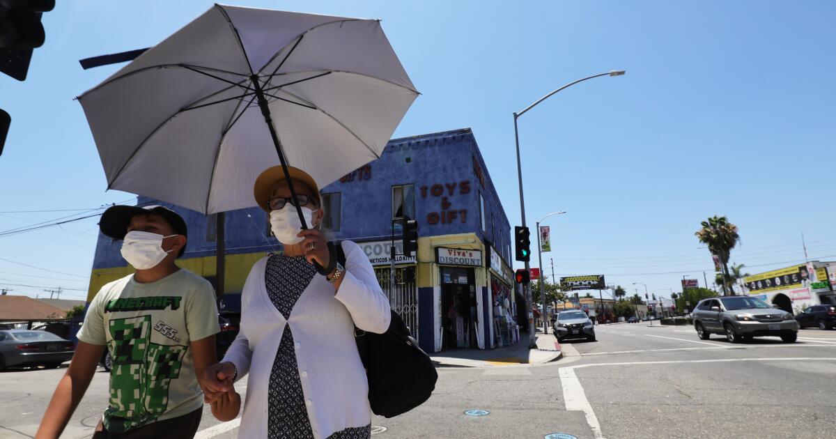 Aviso de calor do condado de LA: Quando as altas temperaturas atingirão o pico no SoCal?