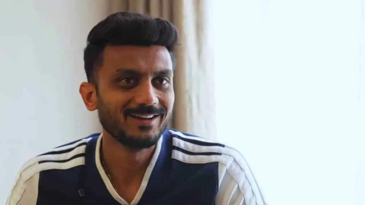 Axar Patel expressa sua opinião sobre jogar a 100ª partida antes do confronto de Bristol