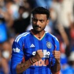 Axar Patel joga o 100º T20I e se torna o quinto indiano a atingir a marca