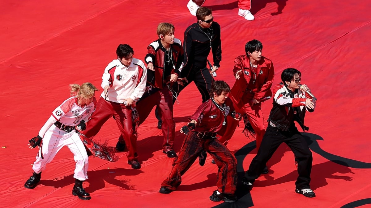 BTS conheceu IShowSpeed ​​​​na final da Copa do Mundo e é tudo