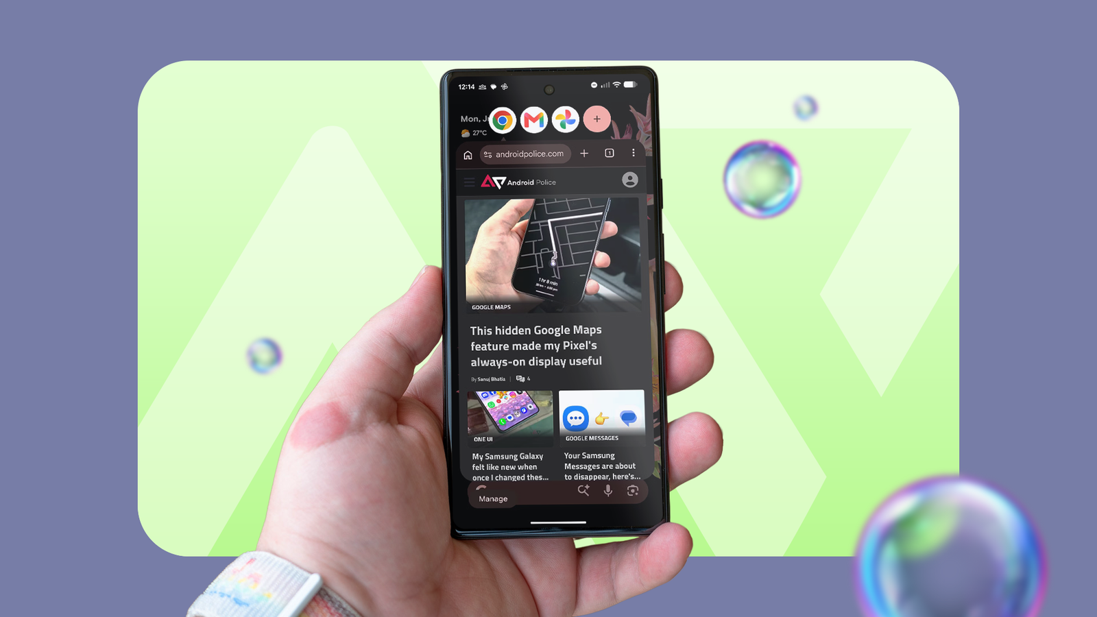 O logotipo do Android é o Bot e o Gemini Intelligence