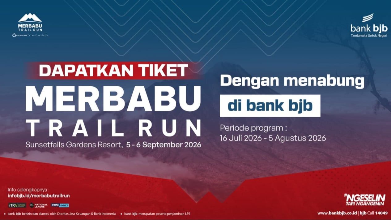 Banco bjb Permudah Masyarakat Ikut Merbabu Trail Run Lewat Programa Menabung