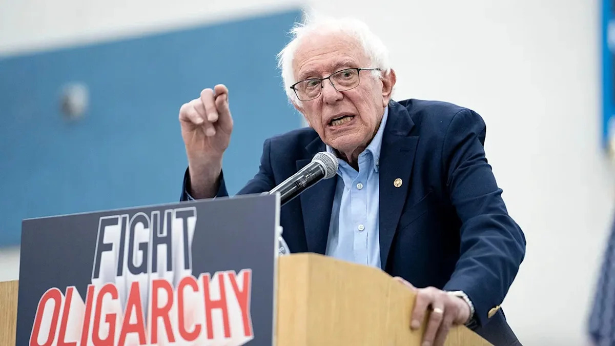 Sonhar. Bernie Sanders