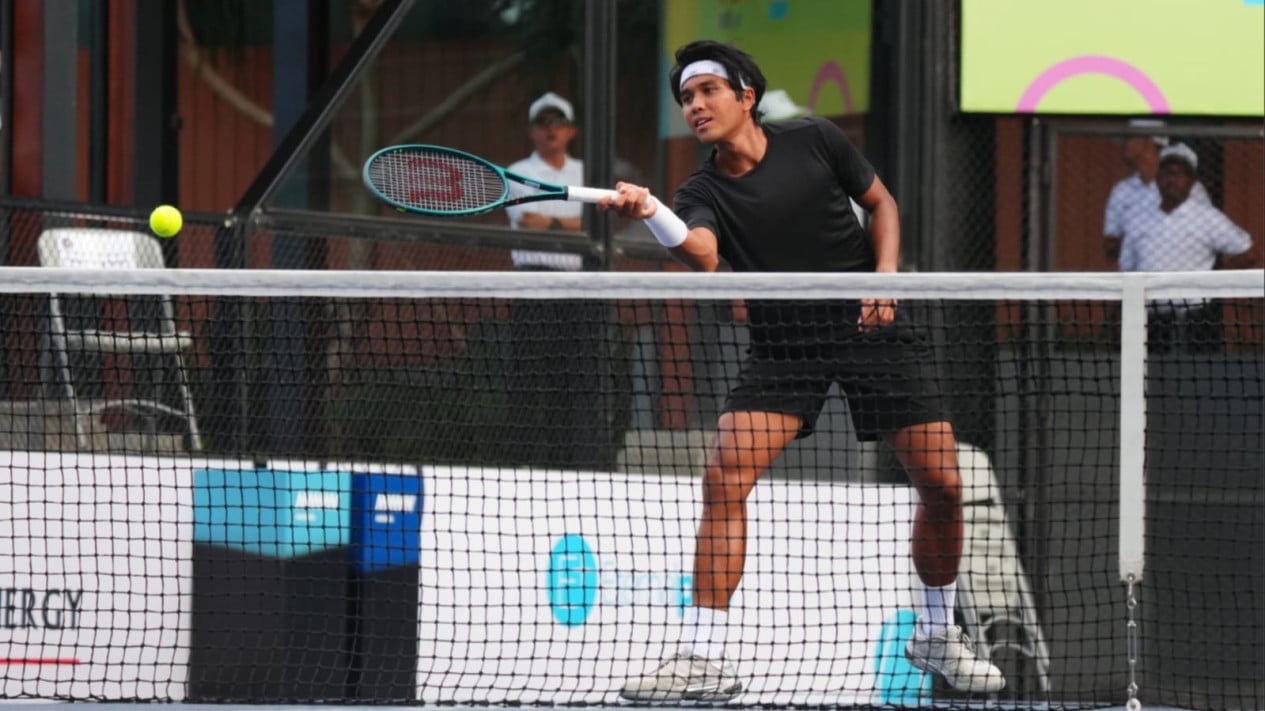 Bintang Muda Indonésia Bersinar di M15 Bali, Petenis Índia Jadi Korban