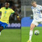 Brasil x Noruega AO VIVO, oitavas de final da Copa do Mundo da FIFA – Escalações previstas, Vinicius x Haaland esperadas