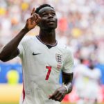 Bukayo Saka marca três gols pela Inglaterra na Copa do Mundo FIFA 2026