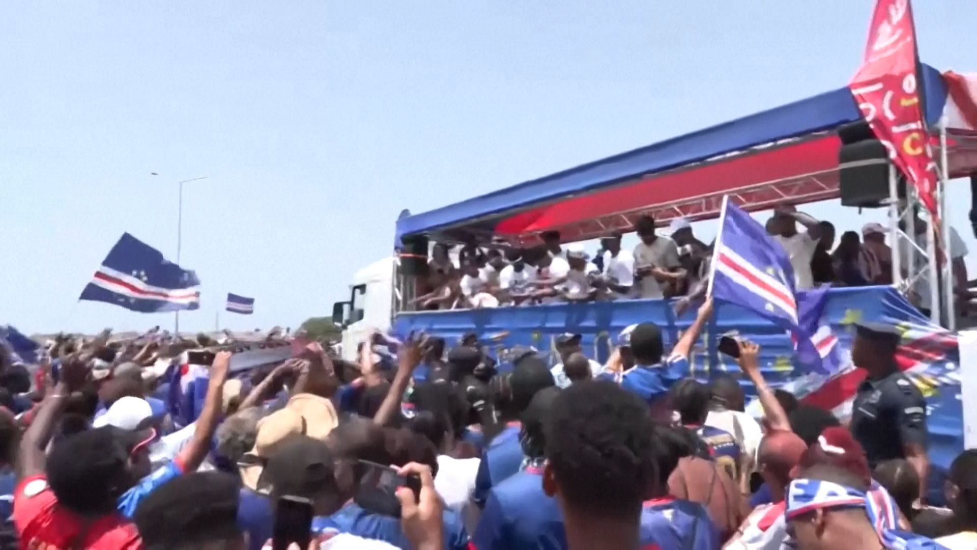 Cabo Verde comemora regresso da seleção após histórico Mundial
