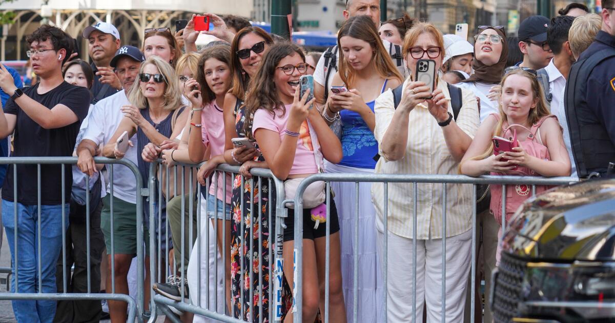 Casamento de Taylor Swift-Travis Kelce: fãs vão ao Madison Square Garden para as núpcias em Nova York