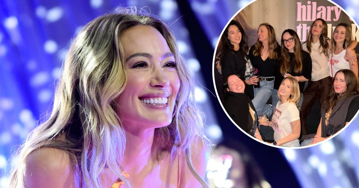 Hilary Duff Celeb Mom Group comparece ao seu concerto depois de Ashley Tisdale Drama Stage Moming So Hard Inline