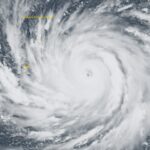 Centenas de milhares de pessoas evacuadas enquanto o tufão Bavi avança em direção à China