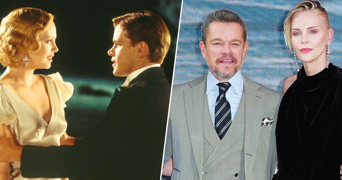Charlize Theron e Matt Damon incluindo