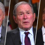 Clinton, Bush, Obama e Biden compartilham mensagem para a América em 250