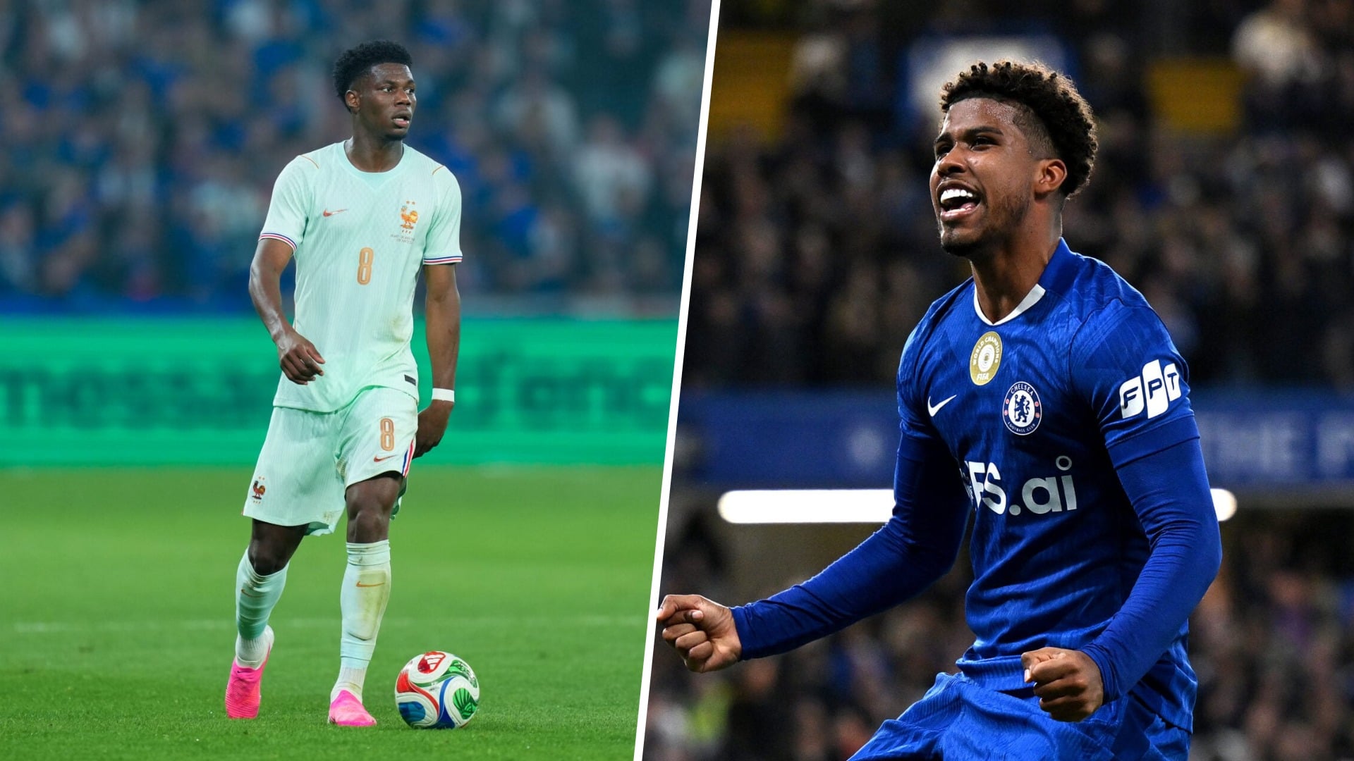 Comparando o estilo de jogo de Andrey Santos ao de Aurelien Tchouameni, a intenção do Man Utd é clara