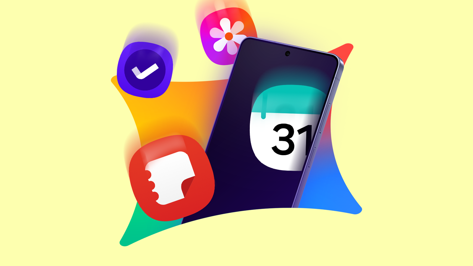 Assistentes digitais de IA em telefone Android mostrando Amazon Alexa Gemini, Bixby, ChatGPT, Copilot e Grok