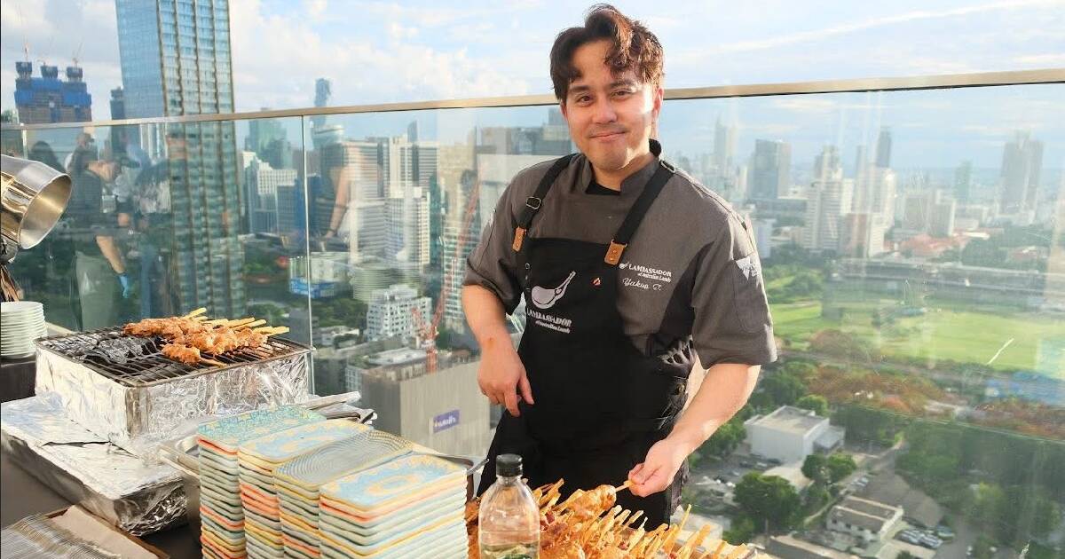 Conheça o Iron Chef defendendo o cordeiro WA em um restaurante de alto nível em Bangkok