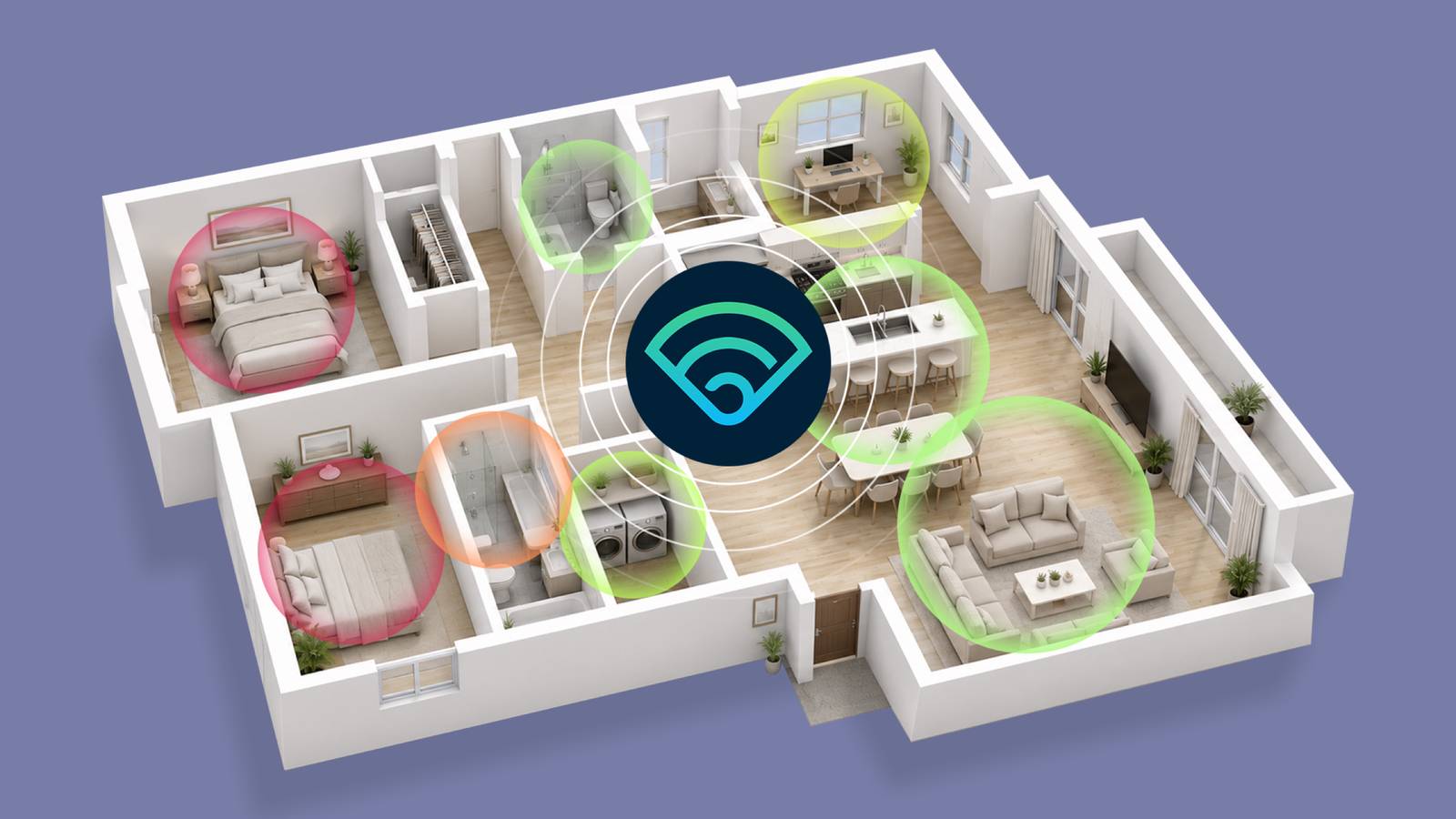 Botão Wi-Fi nas configurações rápidas do Android