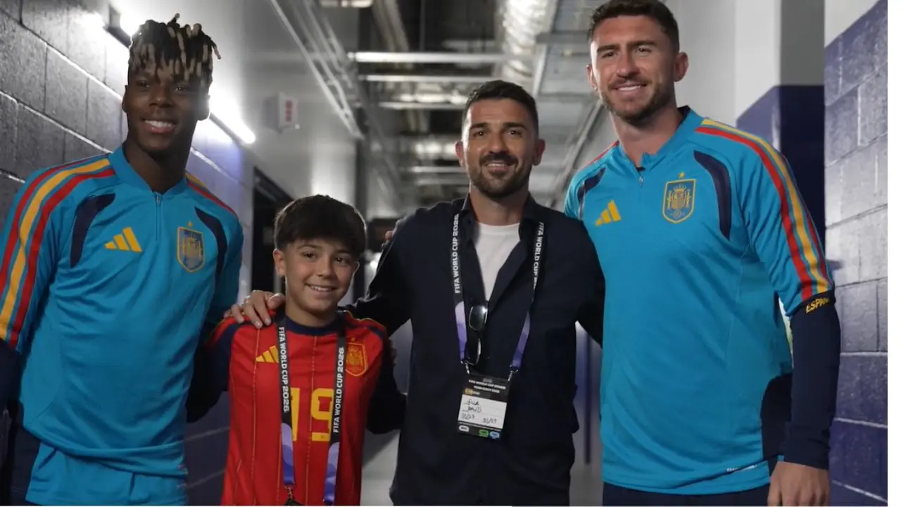 Copa do Mundo FIFA 2026: David Villa visita a seleção espanhola antes do confronto com a Áustria