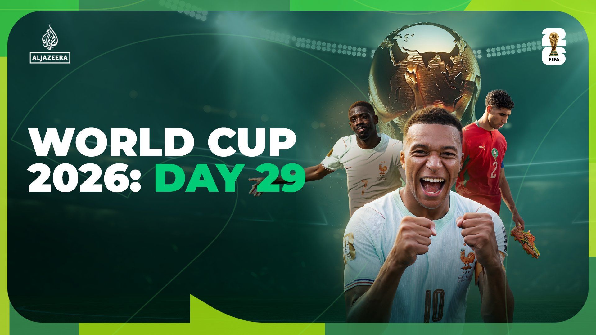 Copa do Mundo FIFA 2026: Dia 29