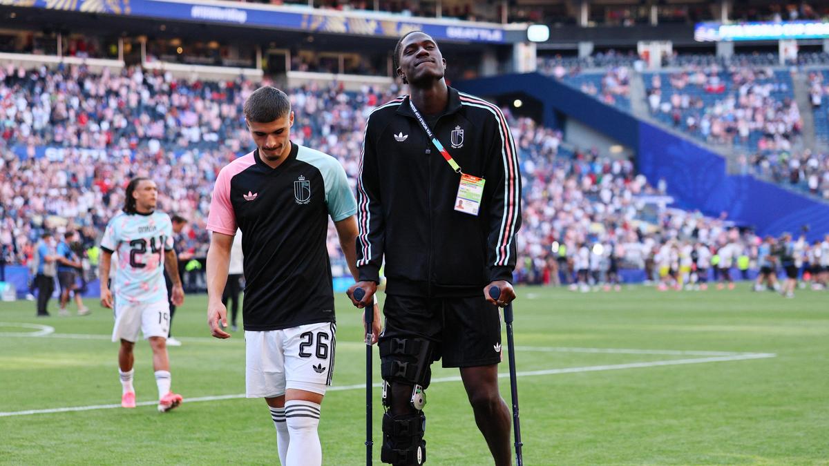 Copa do Mundo FIFA 2026: Onana, da Bélgica, fora das quartas de final da Espanha, deve sofrer uma longa dispensa devido a uma lesão no ligamento cruzado anterior