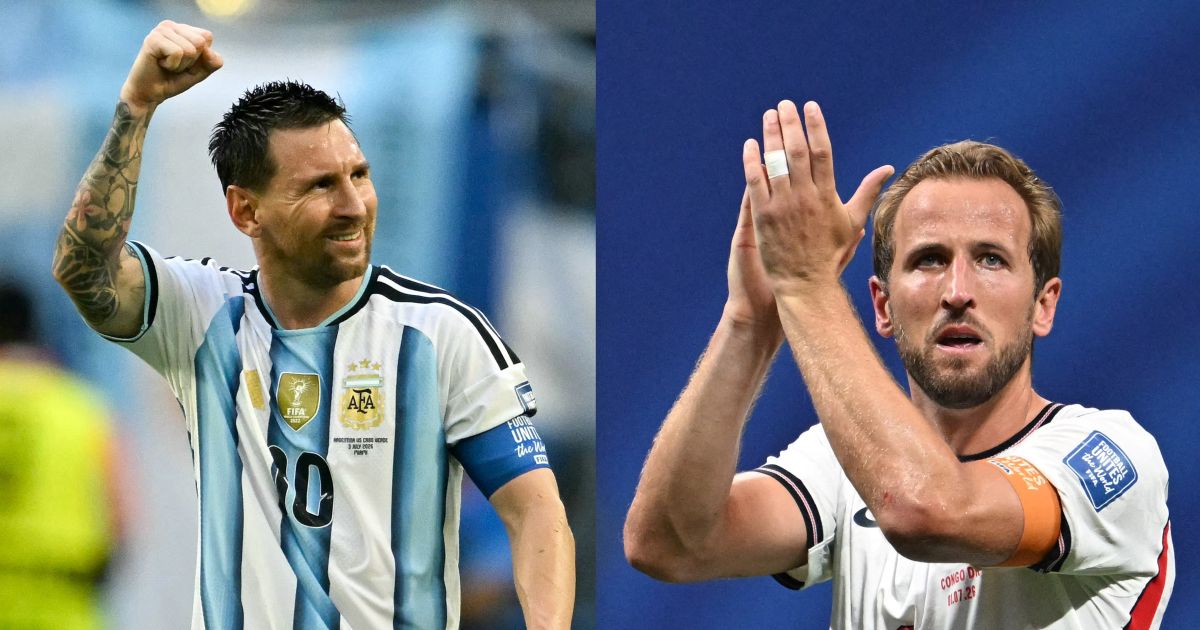 Lionel Messi nº 10 da Argentina tira companheiros de equipe para fora do túnel para aquecimento antes da partida das quartas de final da Copa do Mundo FIFA de 2026 entre Argentina e Suíça
