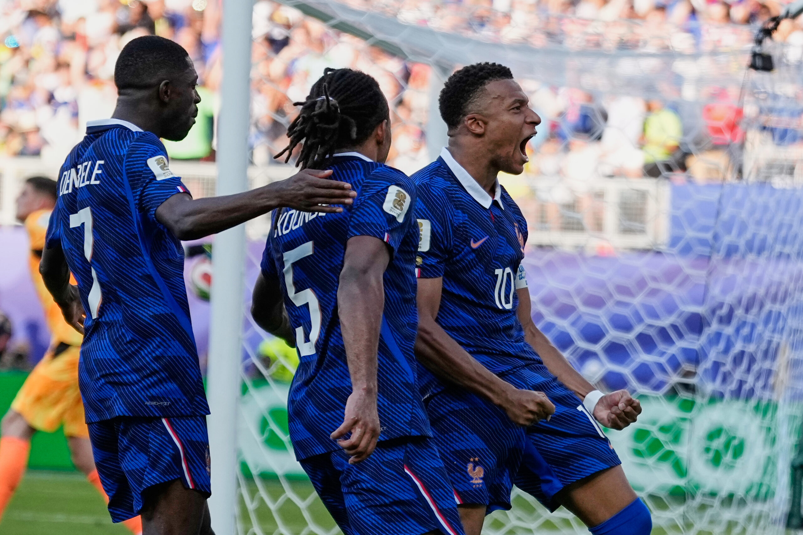 Copa do Mundo Kylian Mbappé França x Paraguai