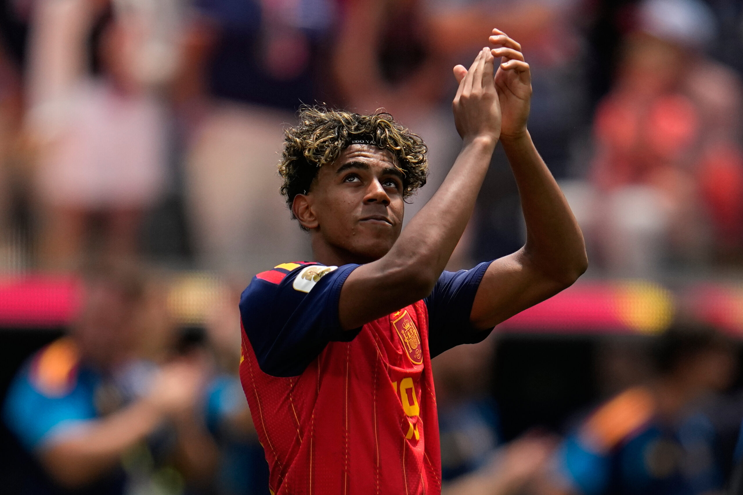 Copa do Mundo Espanha x França Lamine Yamal