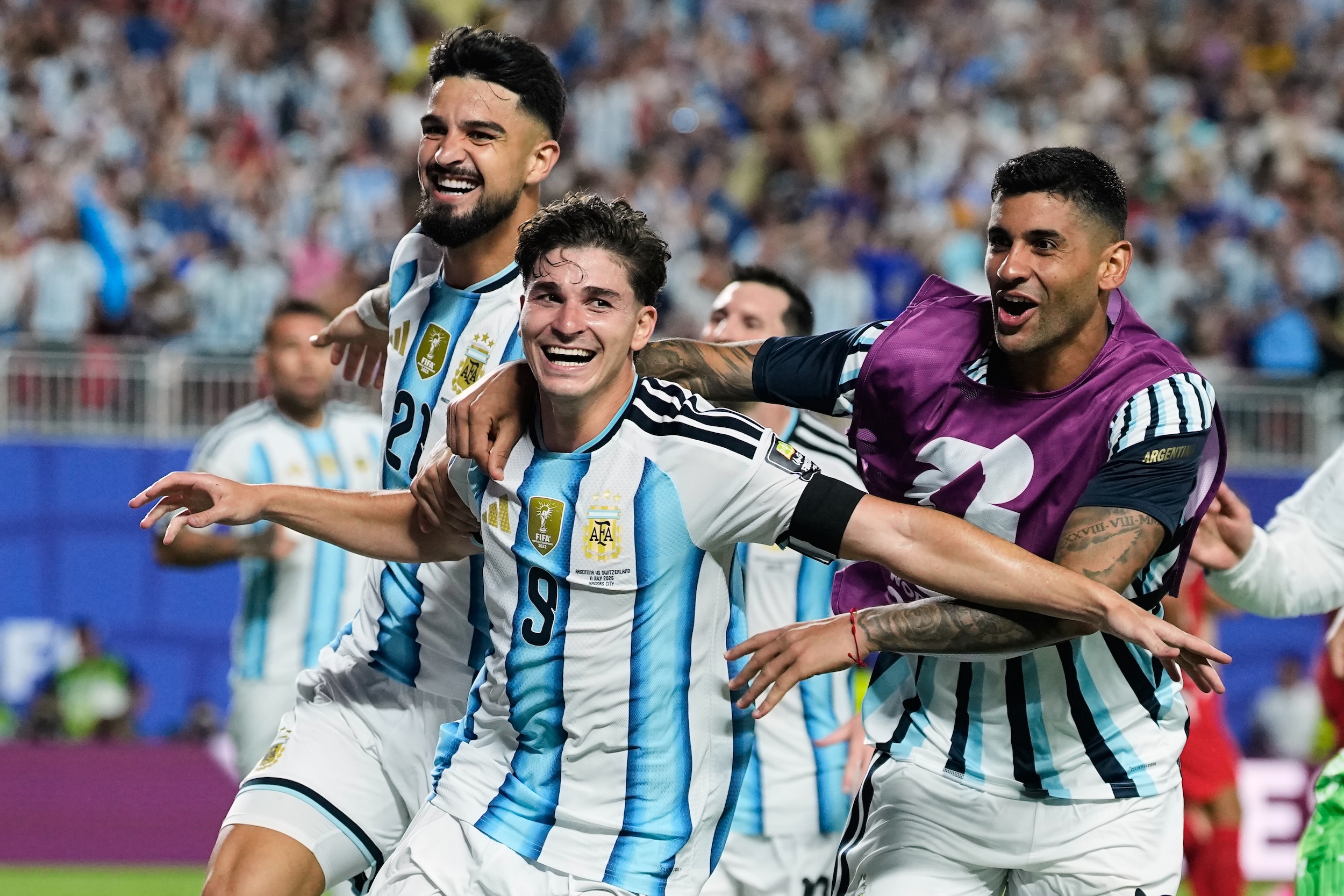 Copa do Mundo Julian Alvarez Argentina x Suíça