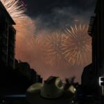 Os visitantes chegam para a Grande Feira Estadual Americana no National Mall durante a celebração do 250º Dia da Independência da América, em 4 de julho, em Washington, DC. -Anna Rose Layden/Getty Images