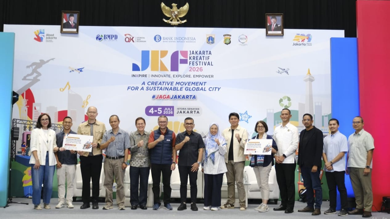 Dukung Ekonomi Kreatif DKI, Bank Jakarta Terima Apresiasi dari OJK
