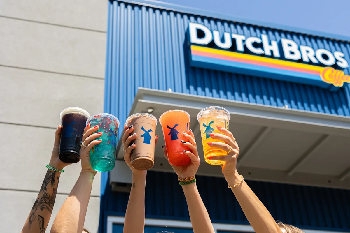 Dutch Bros Coffee, uma rede de cafés com sede em Oregon.
