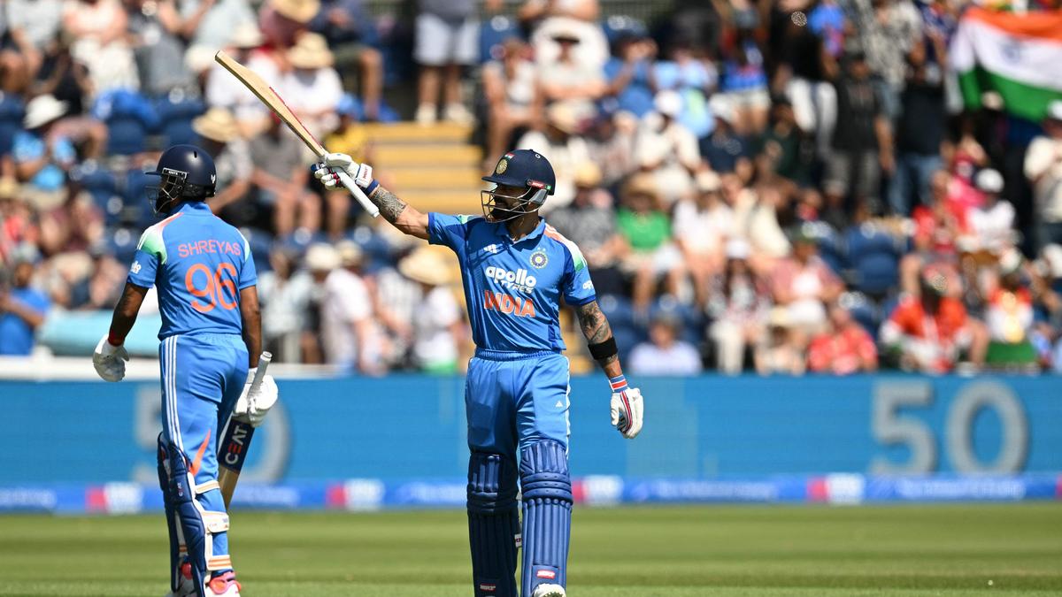 ENG vs IND 2º ODI, placar ao vivo: Índia 155/3 (28); Kohli traz à tona o 78º ODI de meio século