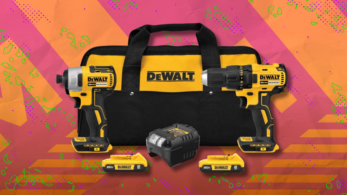 Economize $ 80 na dupla DeWalt 20V Max Cordless Drill e Impact Driver e faça mais