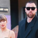 Ed Sheeran, Bradley Cooper, Dakota Johnson e mais retratados indo para o casamento de Taylor Swift e Travis Kelce
